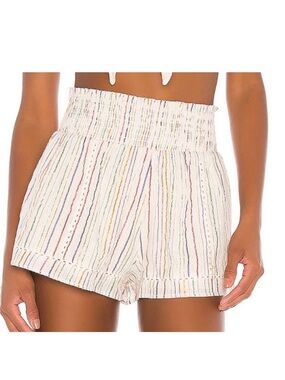 Tularosa Gabriella Short in Rainbow Stripe - XXS